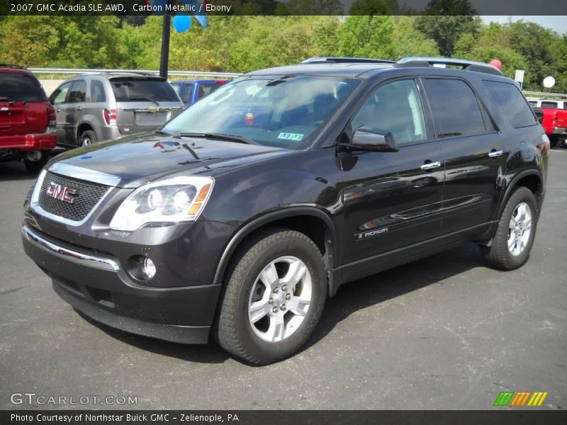 Carbon Metallic / Ebony 2007 GMC Acadia SLE AWD