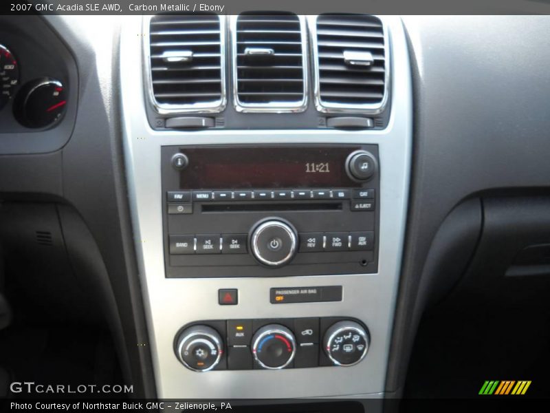 Carbon Metallic / Ebony 2007 GMC Acadia SLE AWD