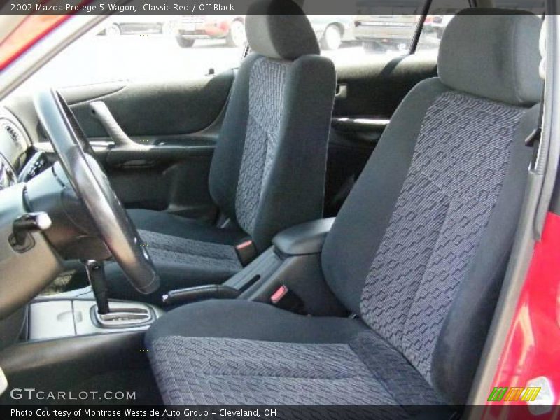 Classic Red / Off Black 2002 Mazda Protege 5 Wagon