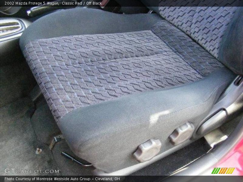 Classic Red / Off Black 2002 Mazda Protege 5 Wagon