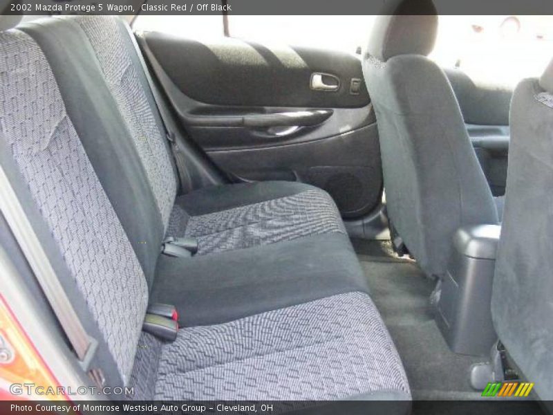 Classic Red / Off Black 2002 Mazda Protege 5 Wagon