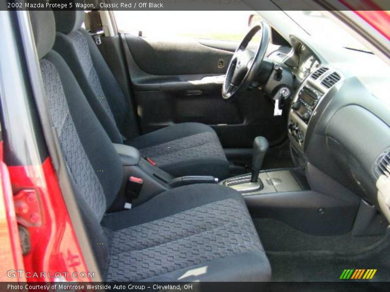 Classic Red / Off Black 2002 Mazda Protege 5 Wagon