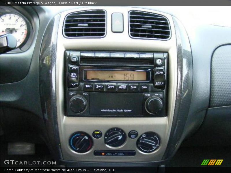 Classic Red / Off Black 2002 Mazda Protege 5 Wagon