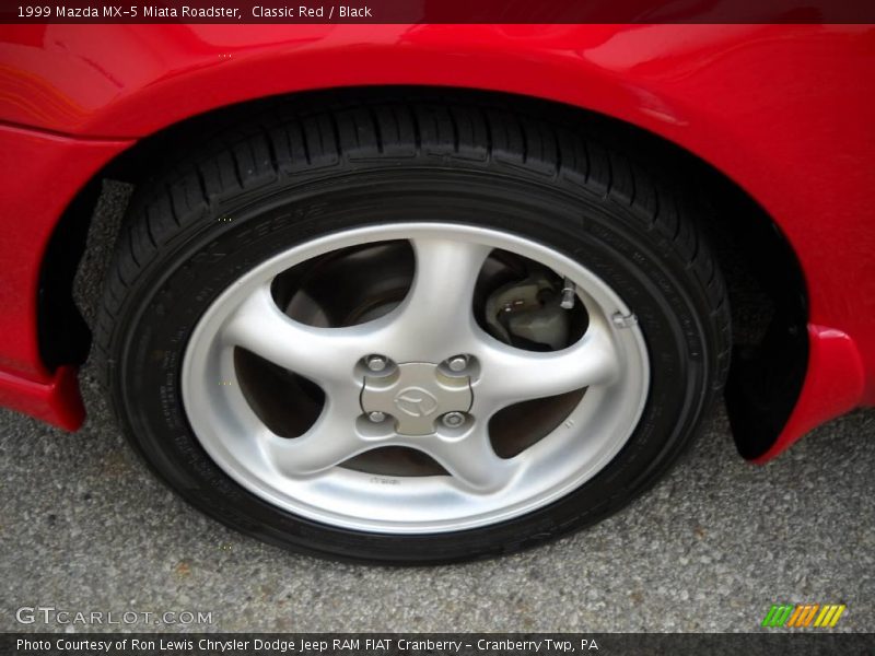 Classic Red / Black 1999 Mazda MX-5 Miata Roadster