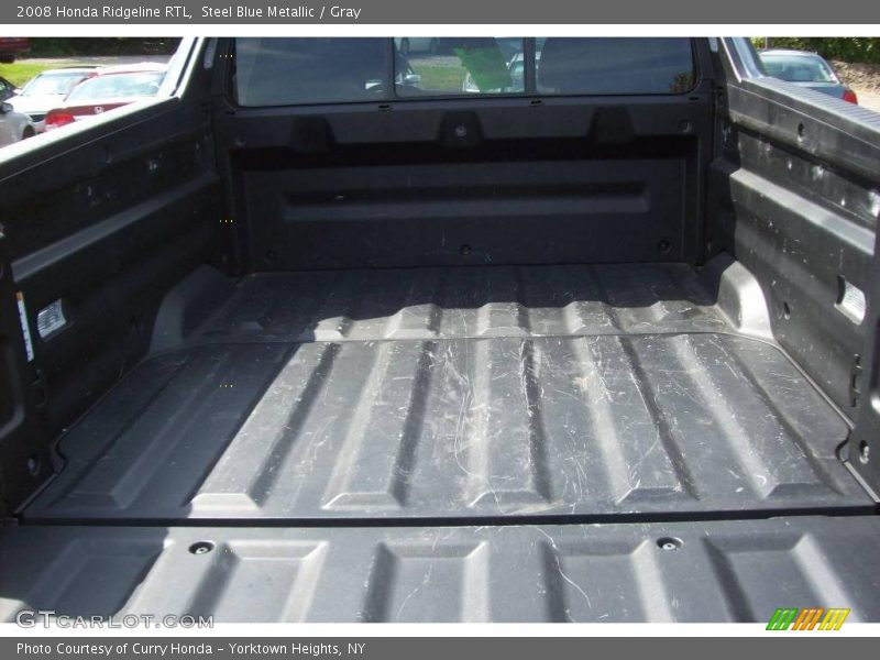 Steel Blue Metallic / Gray 2008 Honda Ridgeline RTL