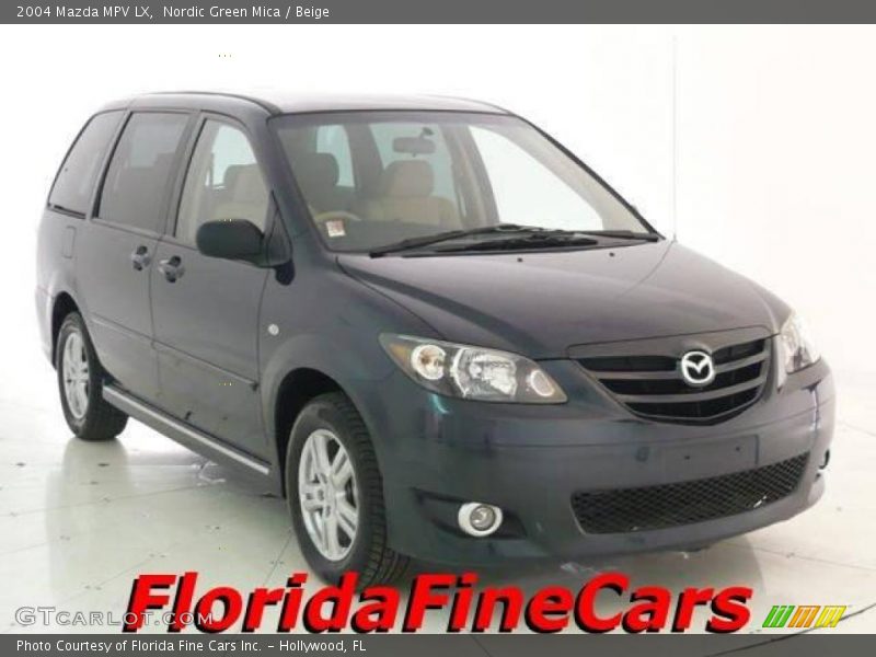 Nordic Green Mica / Beige 2004 Mazda MPV LX