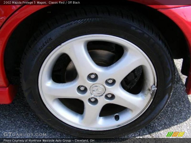 Classic Red / Off Black 2002 Mazda Protege 5 Wagon