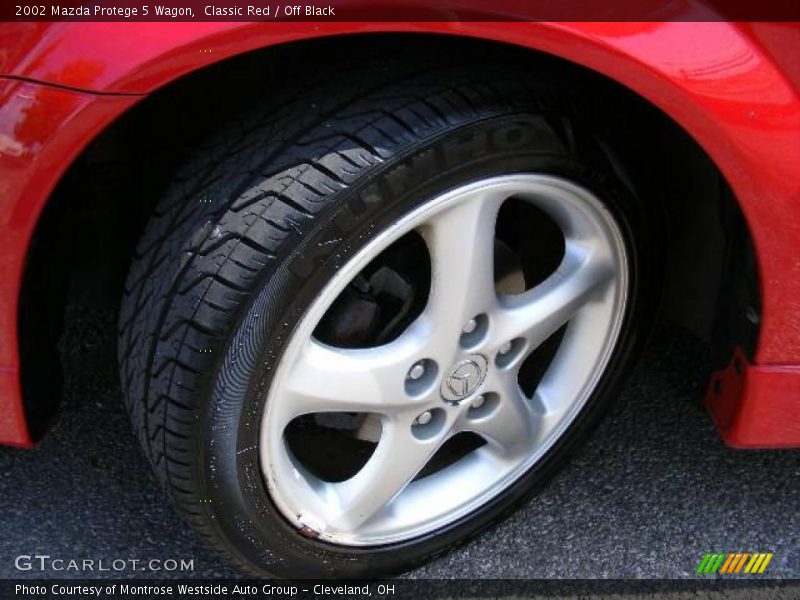 Classic Red / Off Black 2002 Mazda Protege 5 Wagon