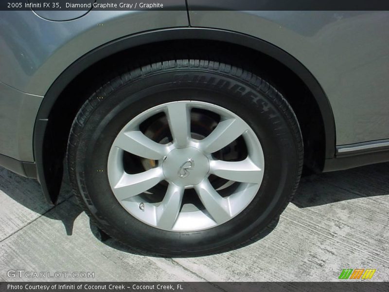 Diamond Graphite Gray / Graphite 2005 Infiniti FX 35
