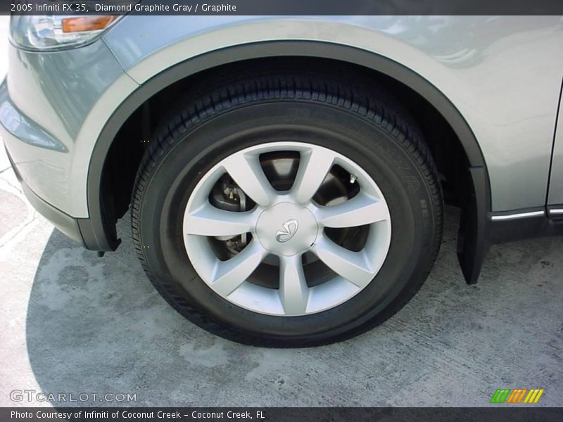 Diamond Graphite Gray / Graphite 2005 Infiniti FX 35