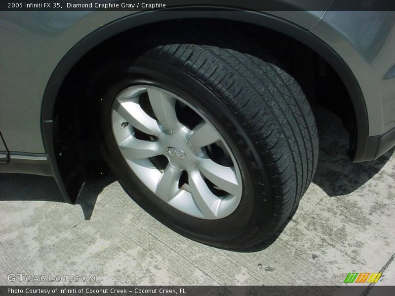 Diamond Graphite Gray / Graphite 2005 Infiniti FX 35