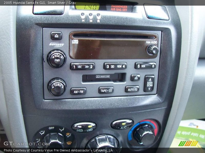 Smart Silver / Gray 2005 Hyundai Santa Fe GLS