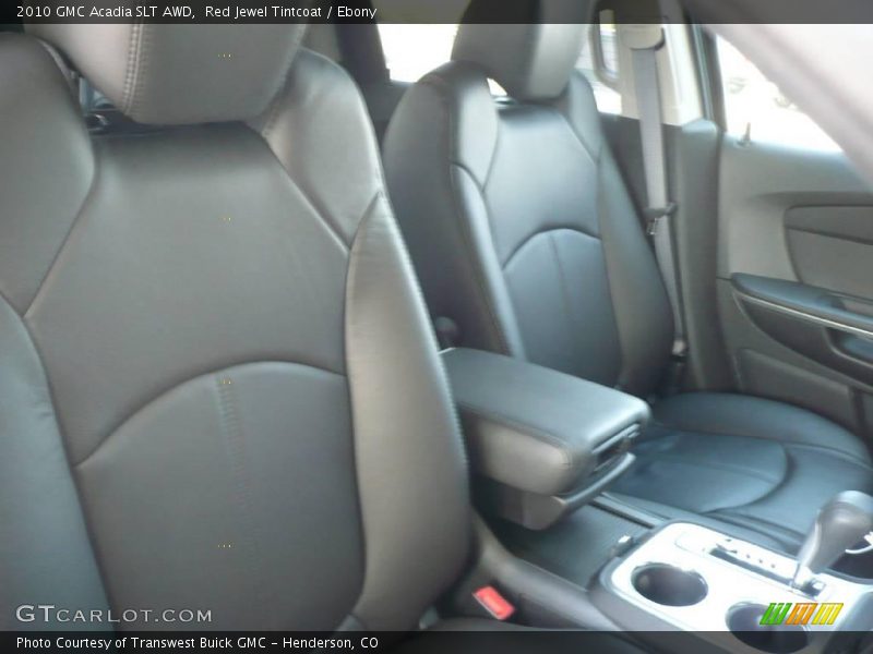 Red Jewel Tintcoat / Ebony 2010 GMC Acadia SLT AWD