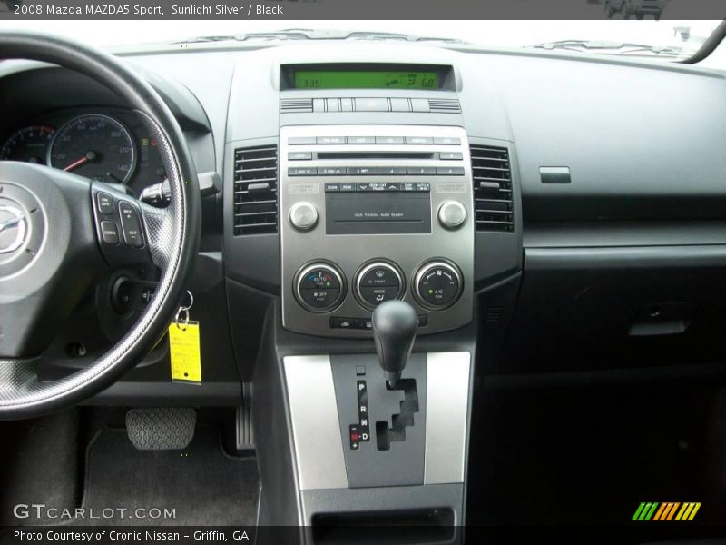 Sunlight Silver / Black 2008 Mazda MAZDA5 Sport