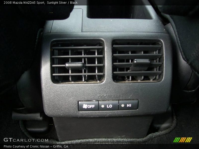 Sunlight Silver / Black 2008 Mazda MAZDA5 Sport