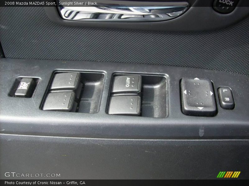 Sunlight Silver / Black 2008 Mazda MAZDA5 Sport