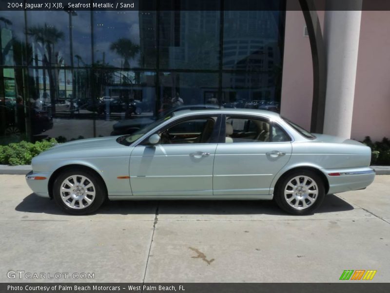 Seafrost Metallic / Sand 2004 Jaguar XJ XJ8