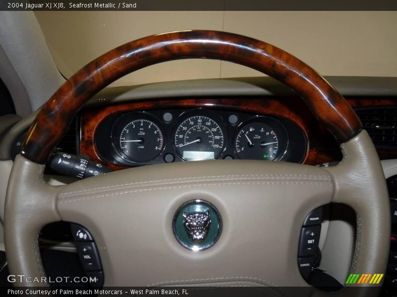Seafrost Metallic / Sand 2004 Jaguar XJ XJ8