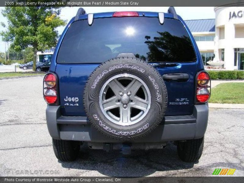 Midnight Blue Pearl / Medium Slate Gray 2005 Jeep Liberty Renegade 4x4