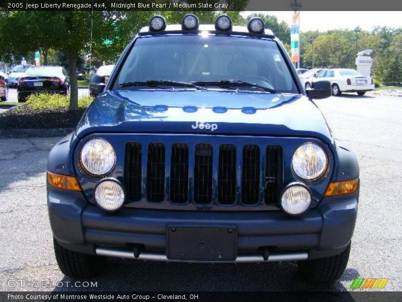Midnight Blue Pearl / Medium Slate Gray 2005 Jeep Liberty Renegade 4x4