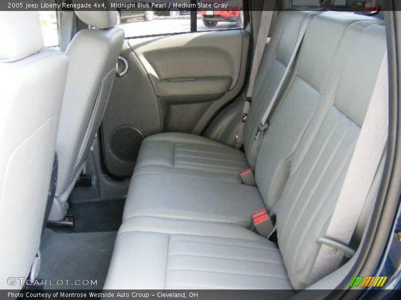 Midnight Blue Pearl / Medium Slate Gray 2005 Jeep Liberty Renegade 4x4