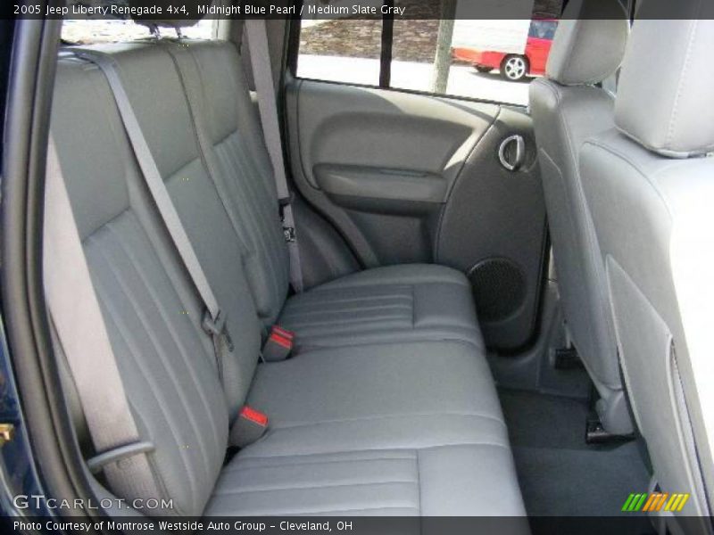 Midnight Blue Pearl / Medium Slate Gray 2005 Jeep Liberty Renegade 4x4