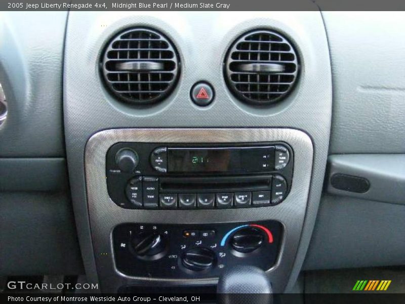 Midnight Blue Pearl / Medium Slate Gray 2005 Jeep Liberty Renegade 4x4