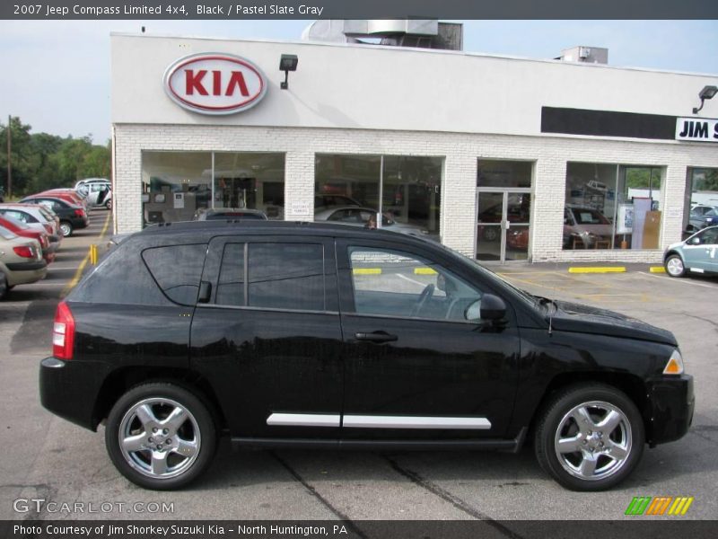 Black / Pastel Slate Gray 2007 Jeep Compass Limited 4x4