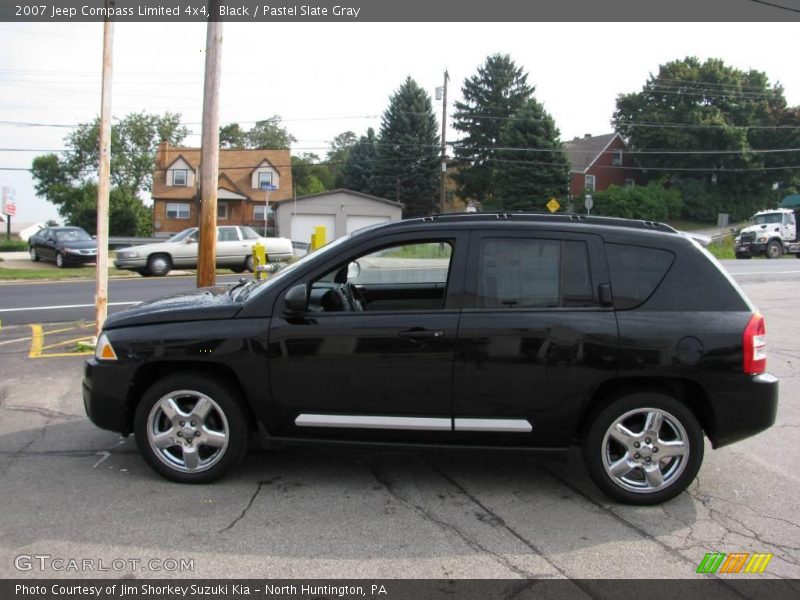 Black / Pastel Slate Gray 2007 Jeep Compass Limited 4x4