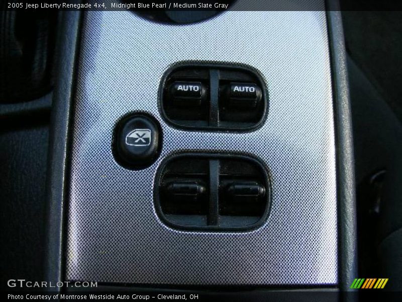 Midnight Blue Pearl / Medium Slate Gray 2005 Jeep Liberty Renegade 4x4