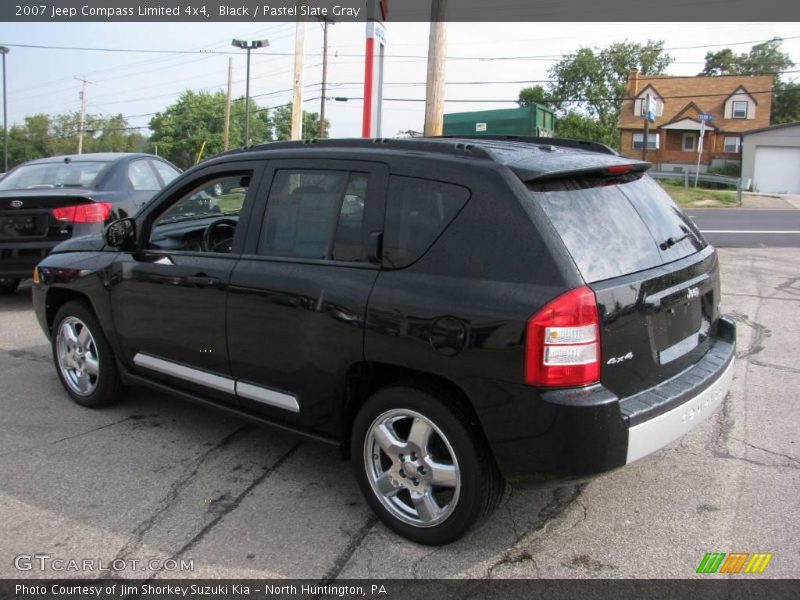 Black / Pastel Slate Gray 2007 Jeep Compass Limited 4x4