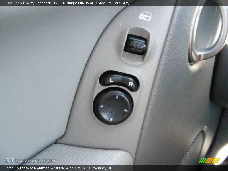 Midnight Blue Pearl / Medium Slate Gray 2005 Jeep Liberty Renegade 4x4