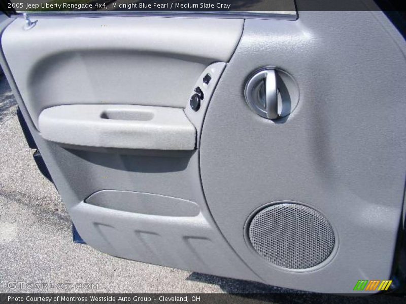 Midnight Blue Pearl / Medium Slate Gray 2005 Jeep Liberty Renegade 4x4