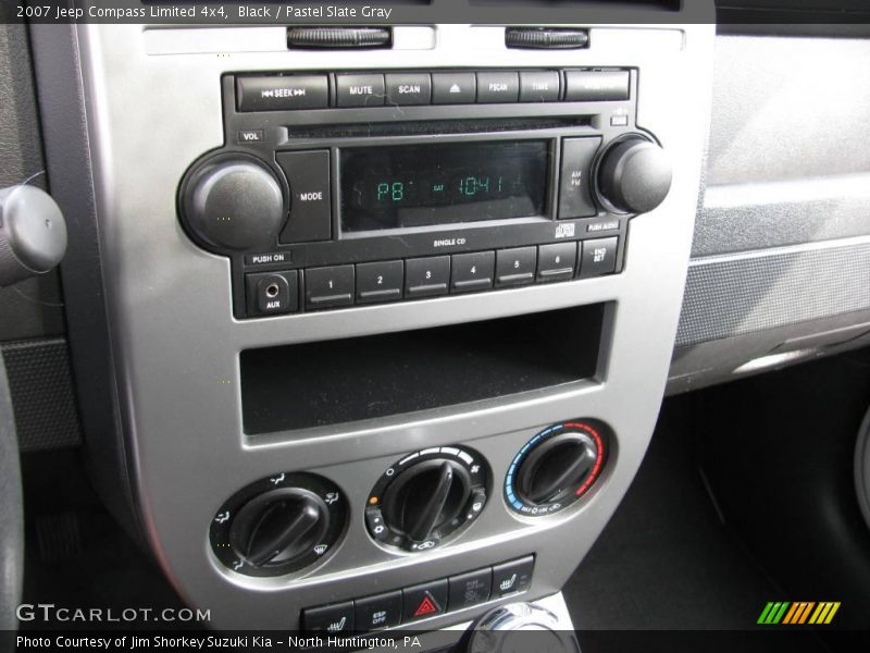 Black / Pastel Slate Gray 2007 Jeep Compass Limited 4x4