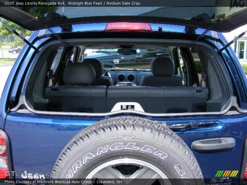 Midnight Blue Pearl / Medium Slate Gray 2005 Jeep Liberty Renegade 4x4