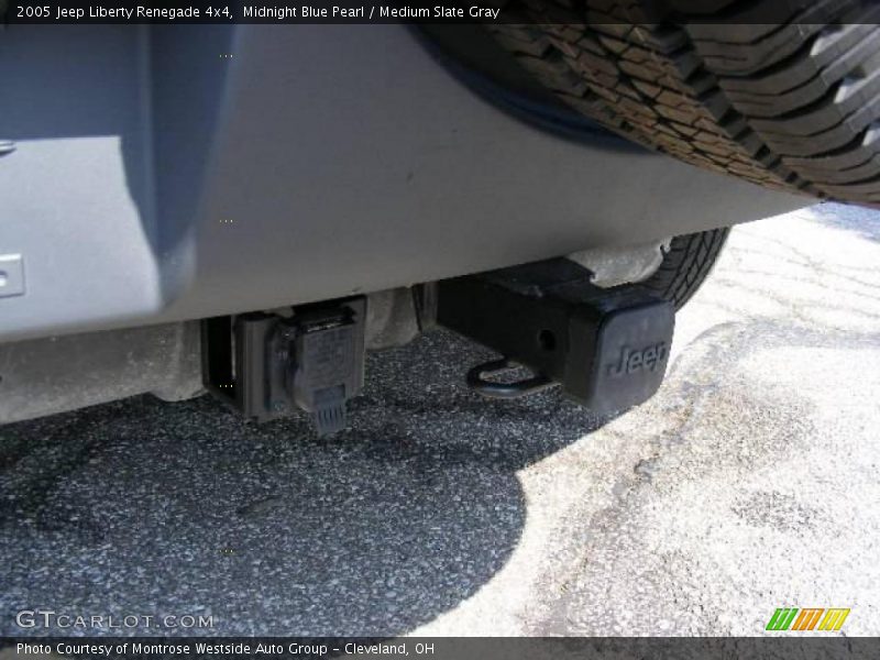 Midnight Blue Pearl / Medium Slate Gray 2005 Jeep Liberty Renegade 4x4