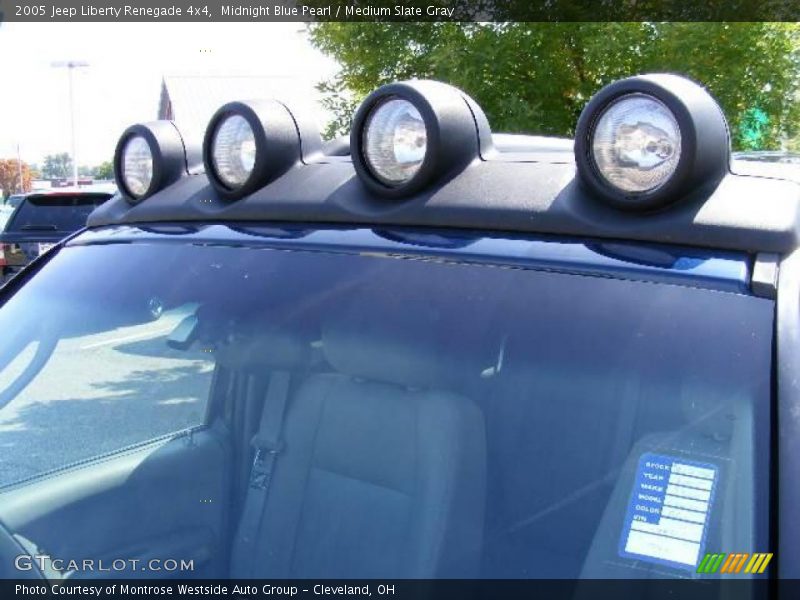 Midnight Blue Pearl / Medium Slate Gray 2005 Jeep Liberty Renegade 4x4