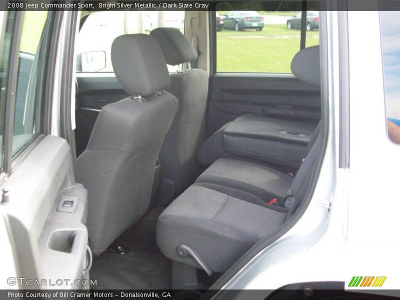 Bright Silver Metallic / Dark Slate Gray 2008 Jeep Commander Sport