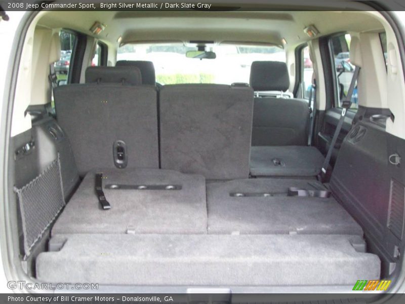 Bright Silver Metallic / Dark Slate Gray 2008 Jeep Commander Sport
