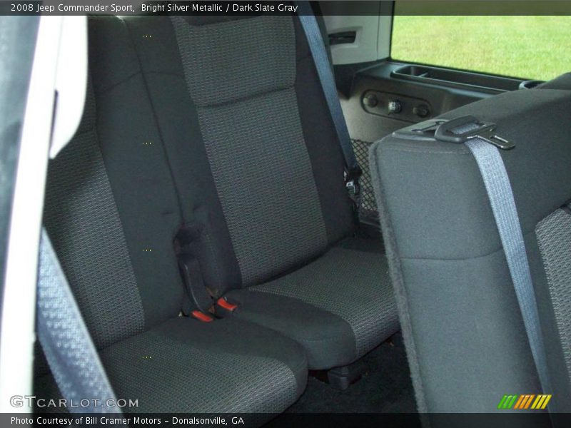 Bright Silver Metallic / Dark Slate Gray 2008 Jeep Commander Sport