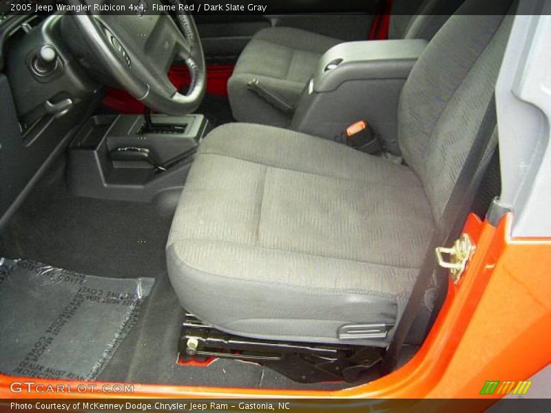 Flame Red / Dark Slate Gray 2005 Jeep Wrangler Rubicon 4x4