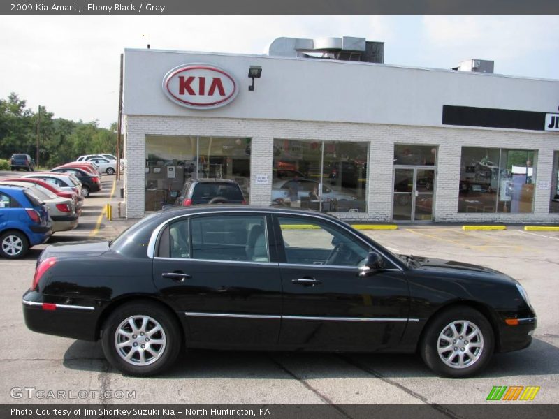 Ebony Black / Gray 2009 Kia Amanti