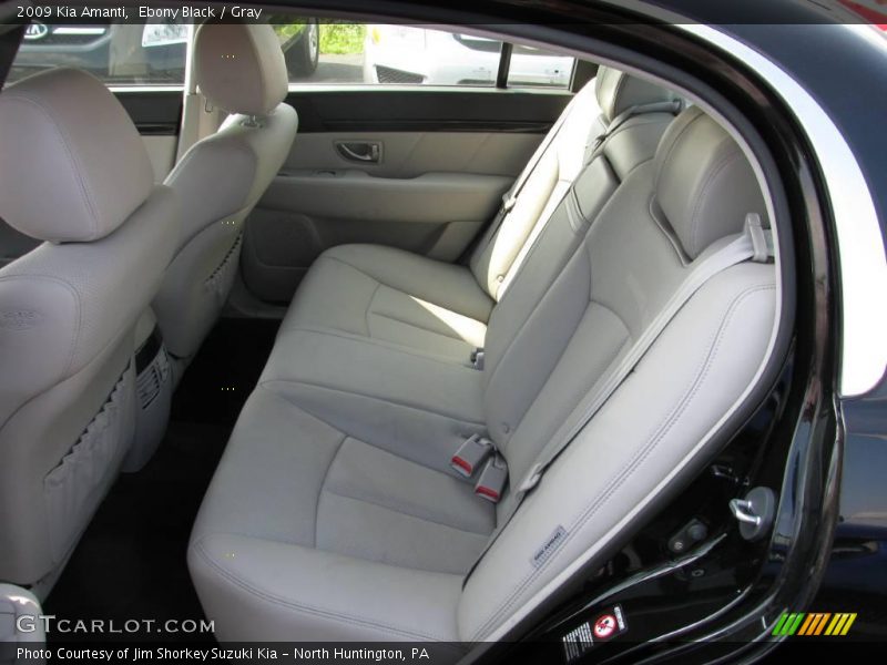 Ebony Black / Gray 2009 Kia Amanti