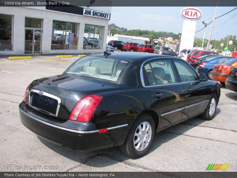 Ebony Black / Gray 2009 Kia Amanti