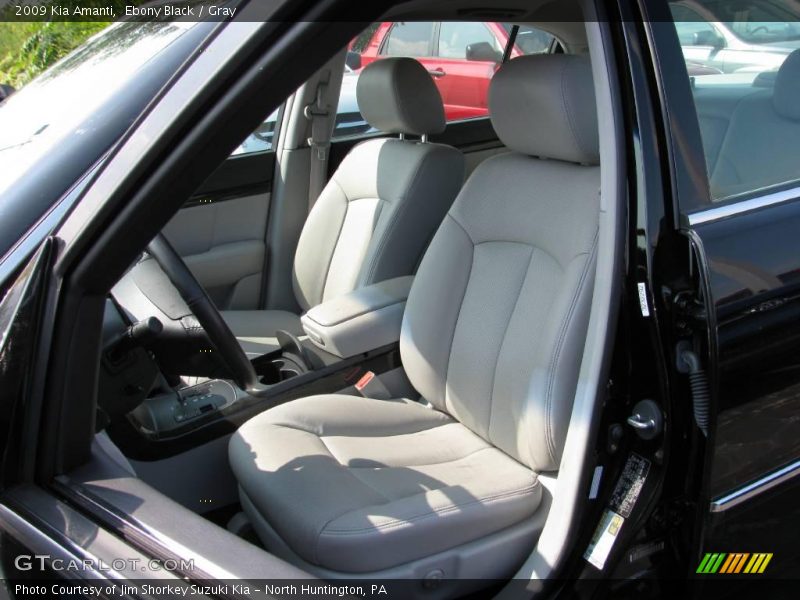 Ebony Black / Gray 2009 Kia Amanti