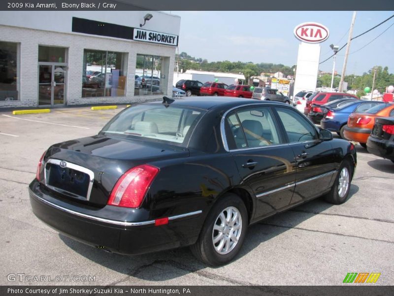 Ebony Black / Gray 2009 Kia Amanti