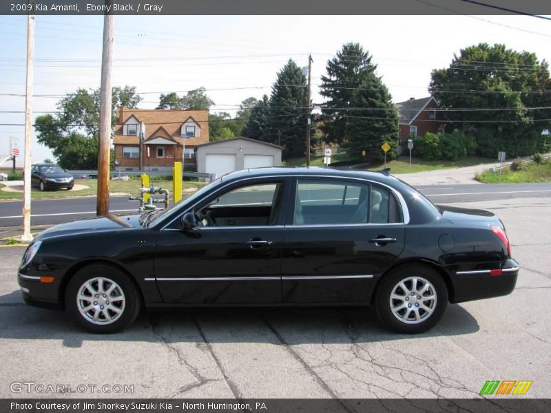 Ebony Black / Gray 2009 Kia Amanti