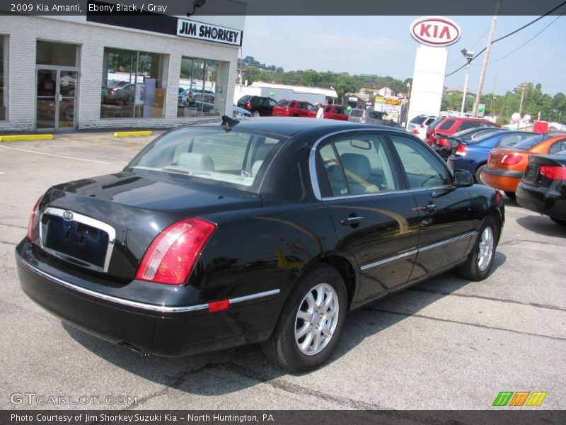 Ebony Black / Gray 2009 Kia Amanti