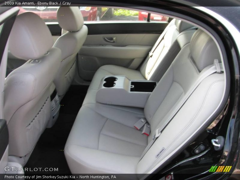 Ebony Black / Gray 2009 Kia Amanti