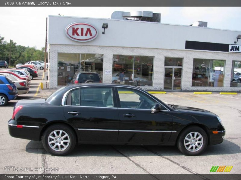 Ebony Black / Gray 2009 Kia Amanti